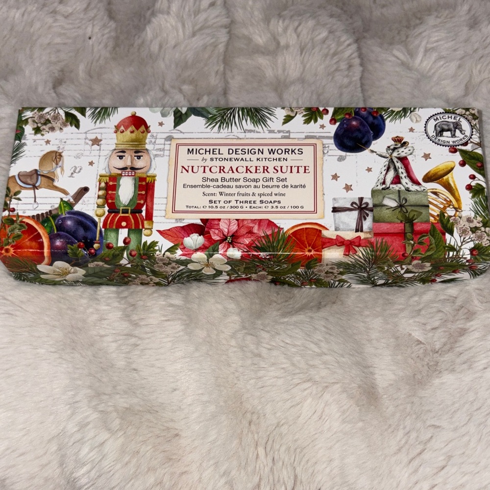 Michel Design Works Nutcracker Suite Shea Butter Soap Set